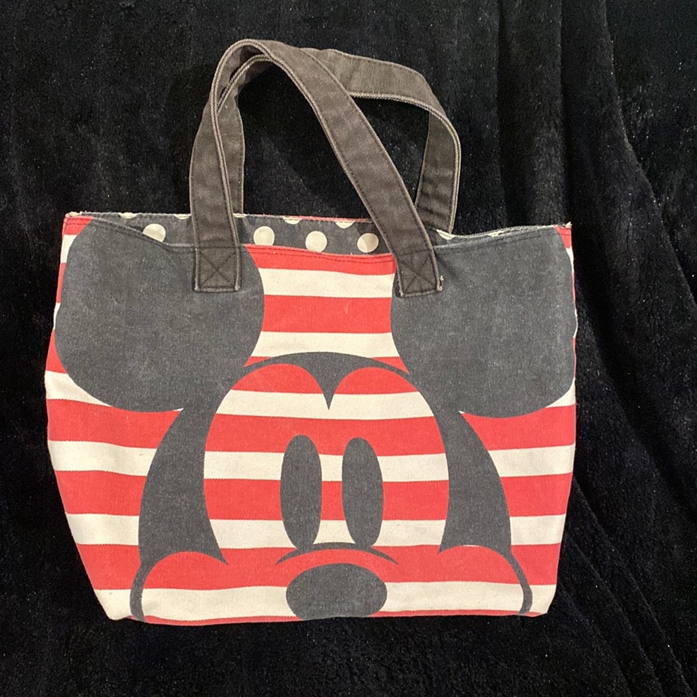Mickey Minnie Mouse Tote Bag Canvas